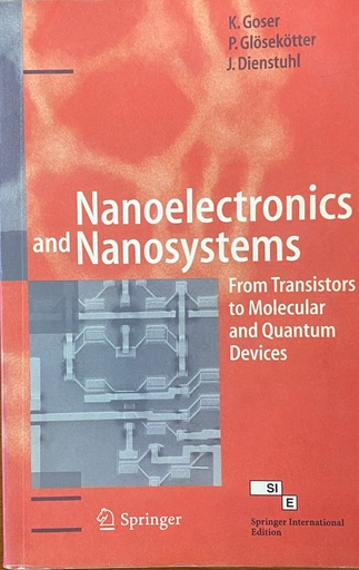 [9798181283619] Nanoelectronics and Nanosystems From Transistors