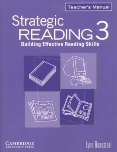 [9780521555753] Strategic Reading (3) Building Effective Reading Skills - Teacher's Manual