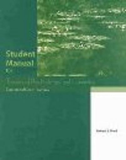 [9780534531058] Student Manual for Theories of Psychotherapy and Counseling