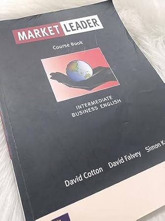 [9780582328389] Market Leader Coursebook