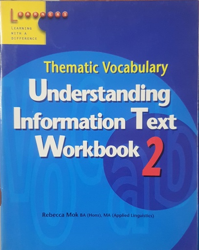 [9789814070829] Thematic Vocabulary Understanding Information Text Workbook 2 