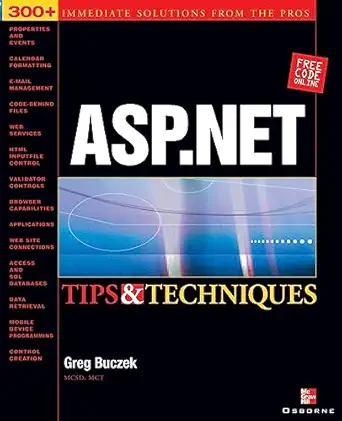 [9780072225143] ASP.NET Tips and Techniques