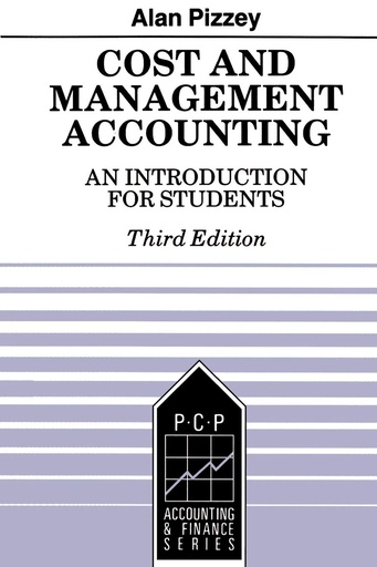 [9781853960499] Cost and Management Accounting An Introduction for Students