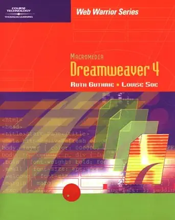 [9780619034443] Macromedia Dreamweaver 4