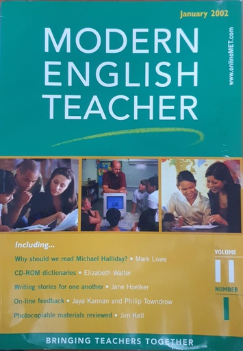 [1000000056068] Modern English Teacher (Volume 11 Number 1)