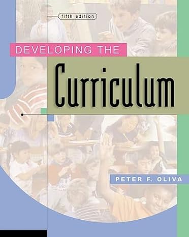 [9780321037893] Developing the Curriclum