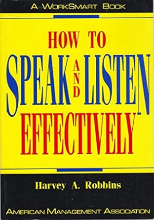 [9780814477939] How to Speak and Listen Effectively