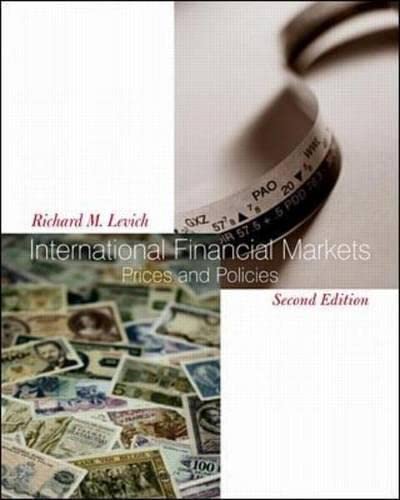 [9780072338652] International Financial Markets Prices and Policies