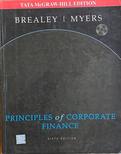 [9780070402690] Principles of Corporate Finance
