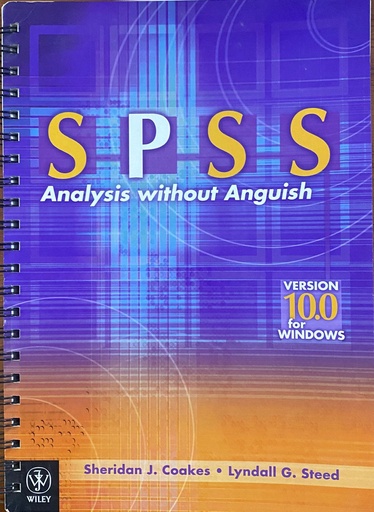 [9780471421801] SPSS Version 10.0 for Windows Analysis without Anguish