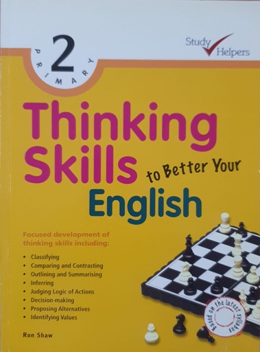[9789810164324] Study Helpers Thinking Skills to Better Your English (Primary 2)