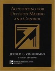 [9780071169127] Accounting for Decision Making and Control