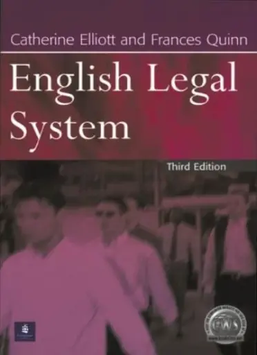 [9780582423534] English Legal System