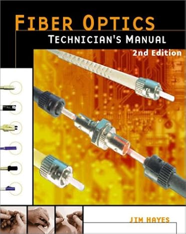 [9780766818255] Fiber Optics Technician Manual