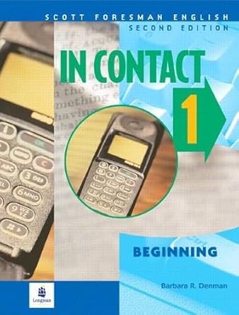 [9780201579796] In Contact (1) Beginning
