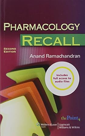 [9780781787307] Pharmacology Recall