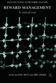 [9780415196819] Reward Management A Citical Text