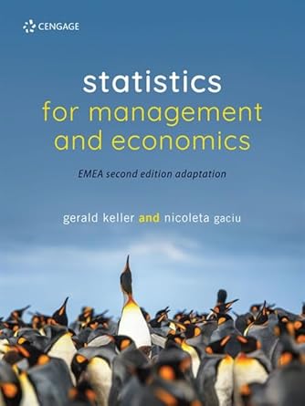 [9781473768260] [PRINT] Statistics for Management and Economics