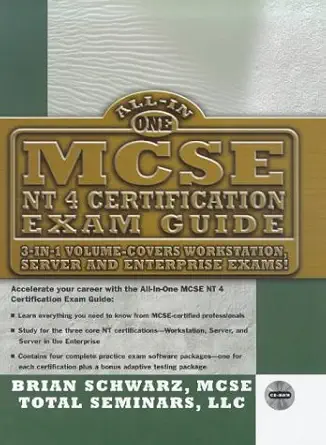 [9780079137395] MCSE NT 4 Certification Exam Guide
