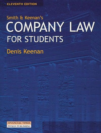 [9780273638346] Smith and Keenan's Company Law for Students