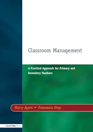 [9781853465109] Classroom Management for Secondary Teachers