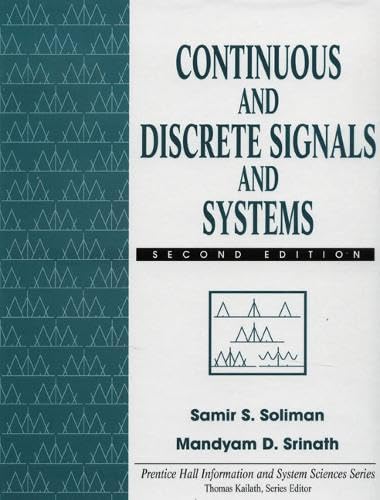 [9780135691120] Continuous and Discrete Signals and Systems