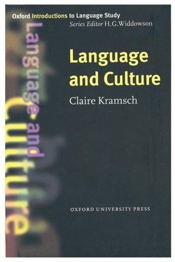 [9780194372145] Language and Culture