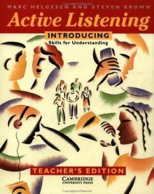 [9780521398848] Active Listening Introducing Skills for Understanding - Teacher's Edition