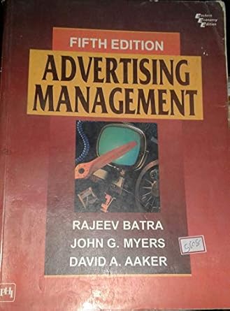 [9788120312197] Advertising Management