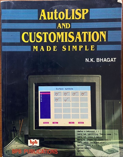[9788170297123] AutoLISP and Customisation Made Simple