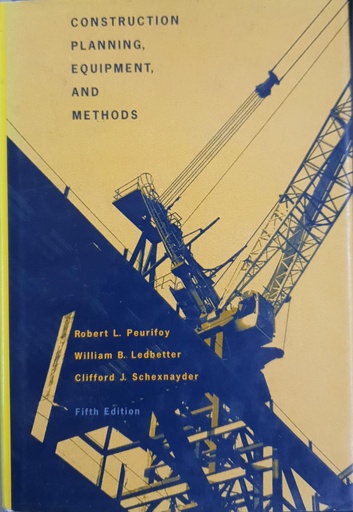 [9780070498365] Construction Planning  Equipment and Methods 