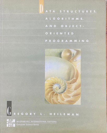 [9780071143226] Data Structures Algorithms and Object-Oriented Programming