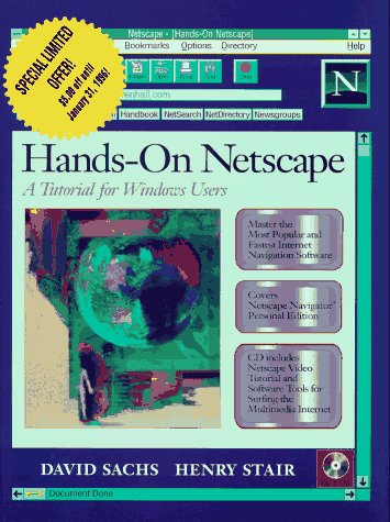 [9780132402842] Hands-On Netscape A Tutorial for Windows Users