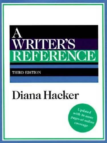 [9780312172169] A Writer's Reference
