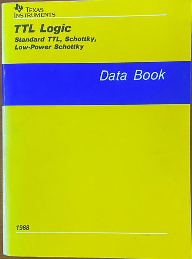 [1000000028300] Data Book TTL Logic 