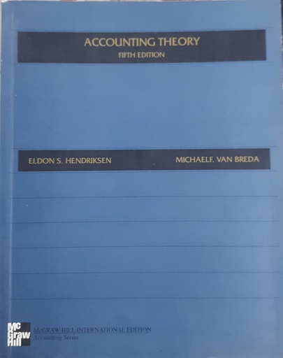 [9780071188630] Accounting Theory