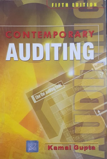 [9780074631522] Contemporary Auditing
