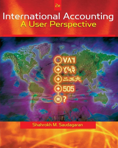 [9780324186208] International Accounting: A User Perpective 