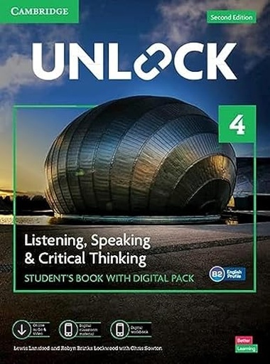 [9781009031486] Unlock (4) Listening, Speaking and Critical Thinking Student's Book with Digital Pack
