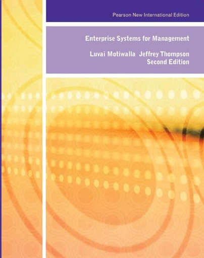 [9781292023489] Enterprise Systems for Management: Pearson New International Edition 