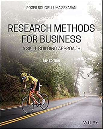 [9781119663706] Research Methods for Business: A Skill Building Approach