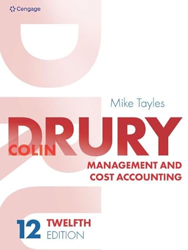 [9781473791244] Management and Cost Accounting, 12th Edition 