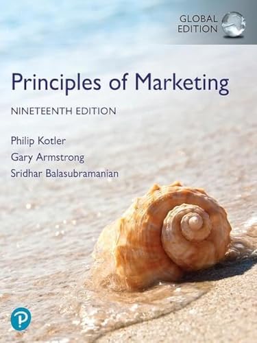 [9781292449364] [PRINT] Principles of Marketing, Global Edition