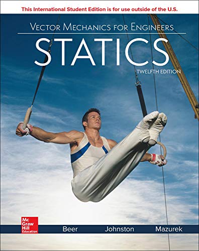 [9781260092721] [PRINT] Vector Mechanics For Engineers: Statics