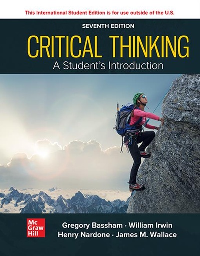 [9781265625870] [EBOOK] Critical Thinking: A Students Introduction ISE