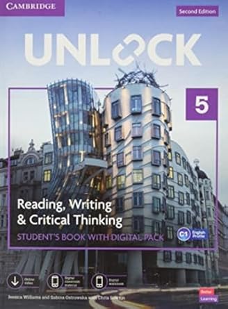 [9781009031448] Unlock Level 5 Reading, Writing and Critical Thinking Student's Book with Digital Pack