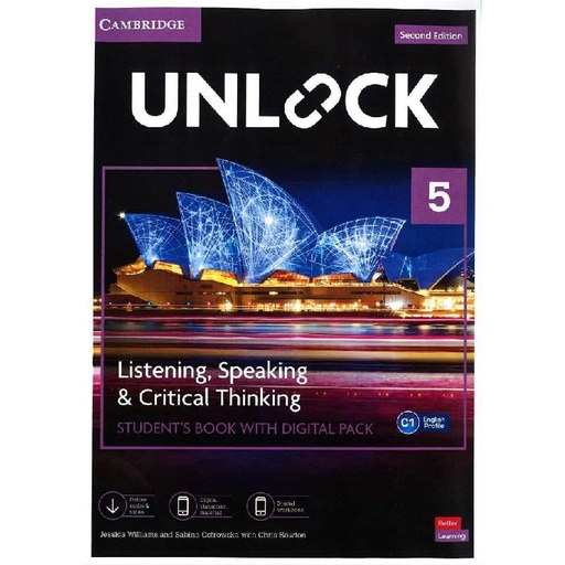 [9781009031493] Unlock Level 5 Listening Speaking&Critical Thinking Students Book with Digital Pack